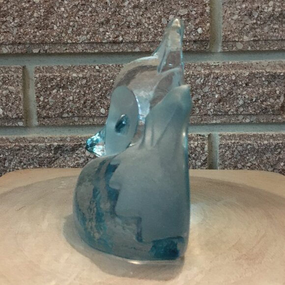 IKEA Coarse Toy's Clever Fox Glass Figurine - Picture 3 of 7